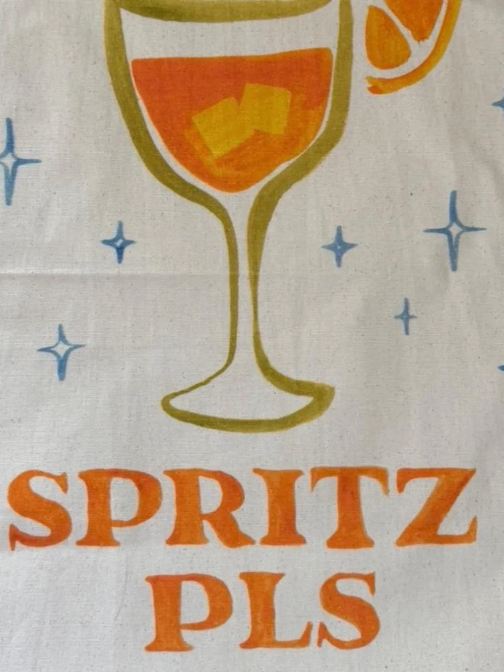 aperol spritz canvas tapestry 🍹